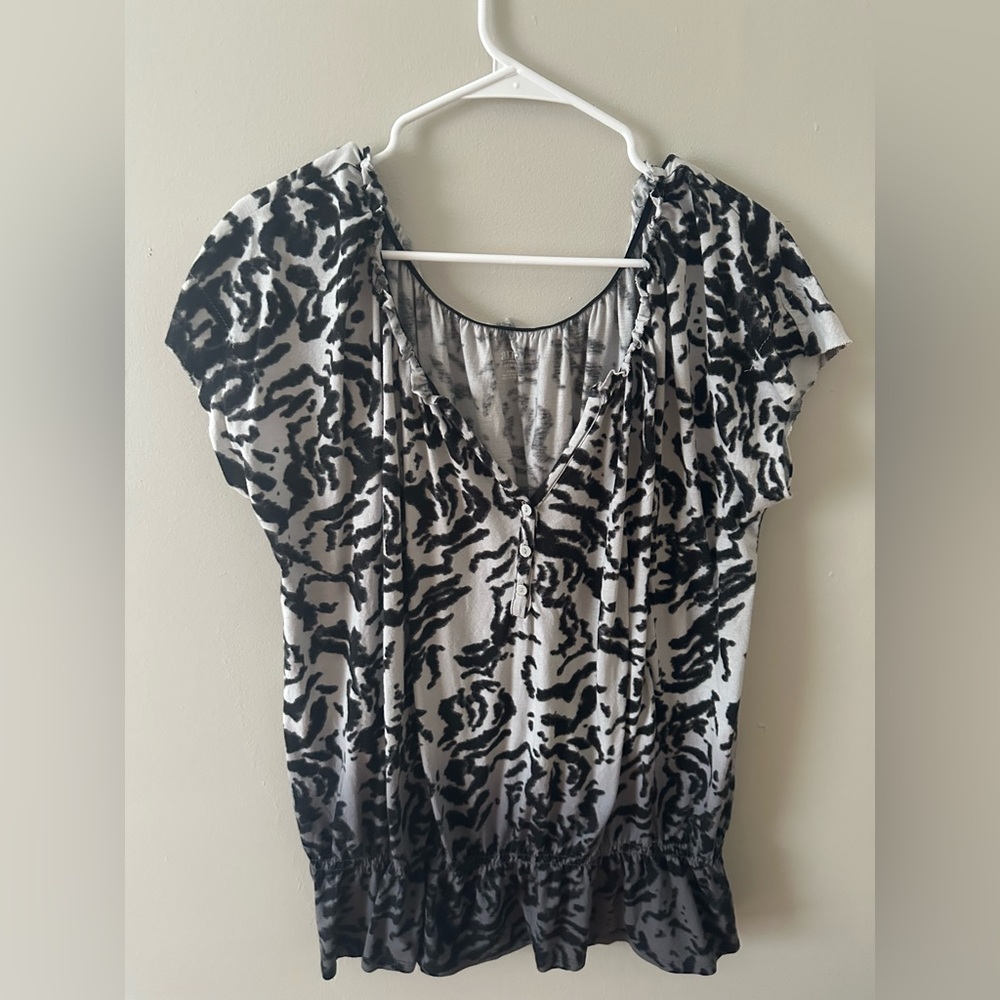 Zebra themed shirt